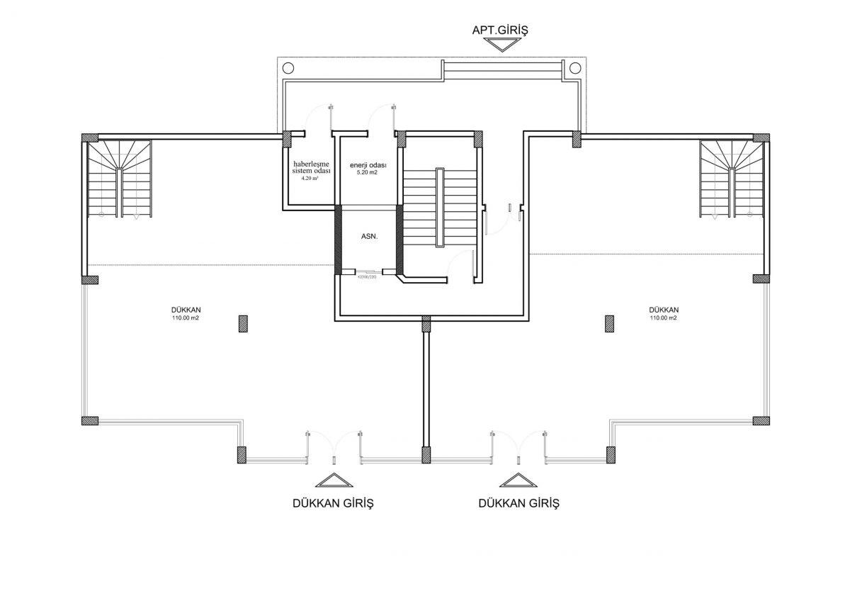 Apartments and penthouses in a new residential complex in Kargicak - Фото 26