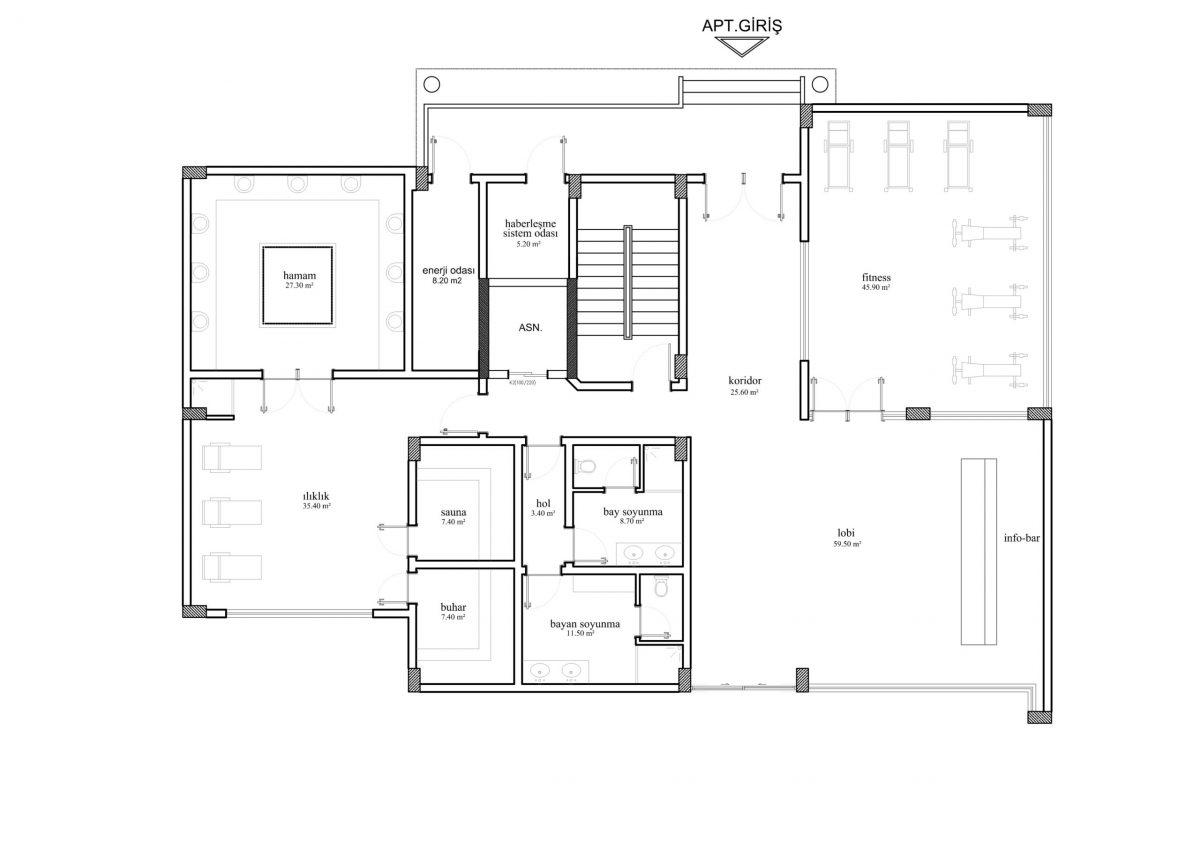 Apartments and penthouses in a new residential complex in Kargicak - Фото 31