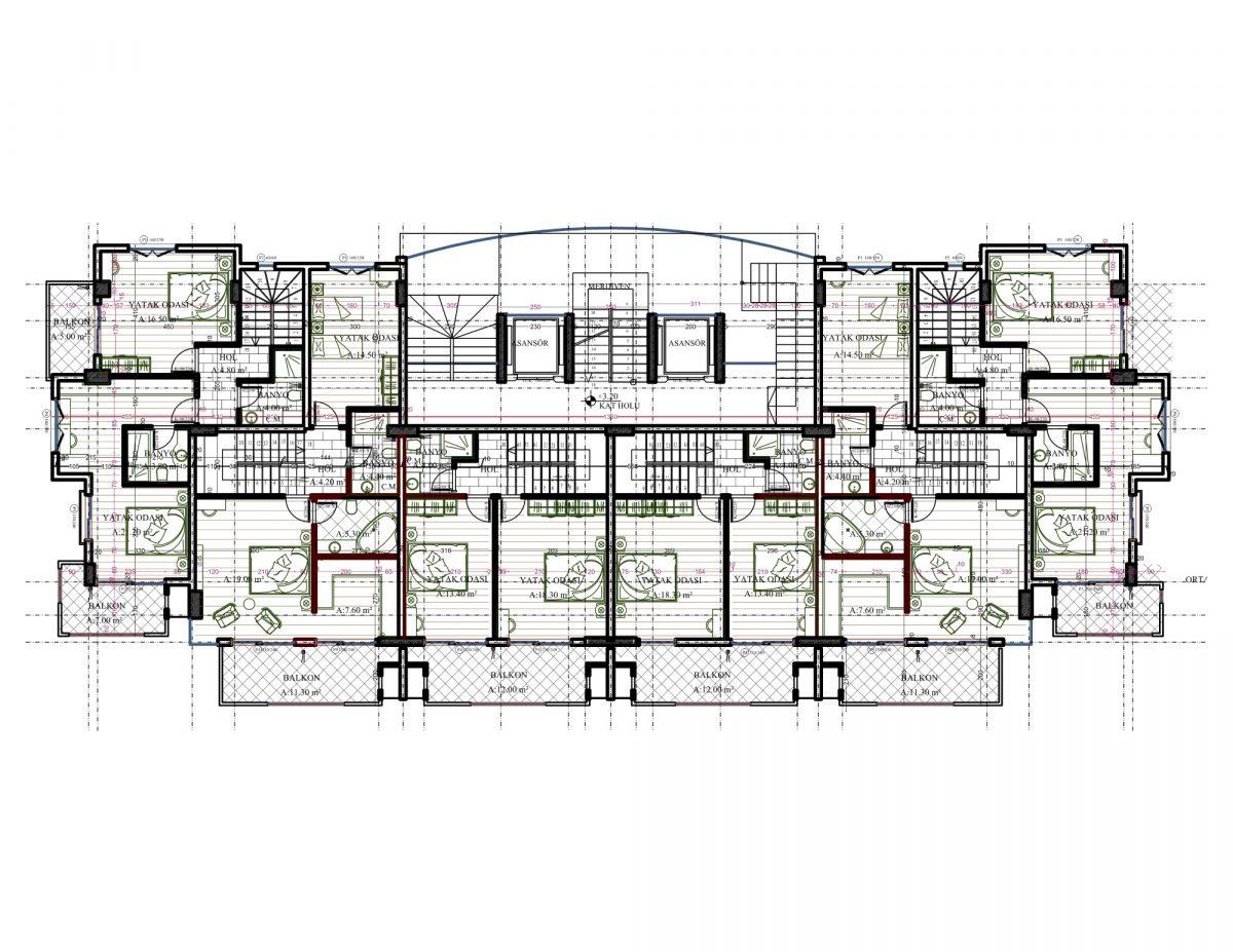 New luxury complex in Kargicak near the sea - Фото 59