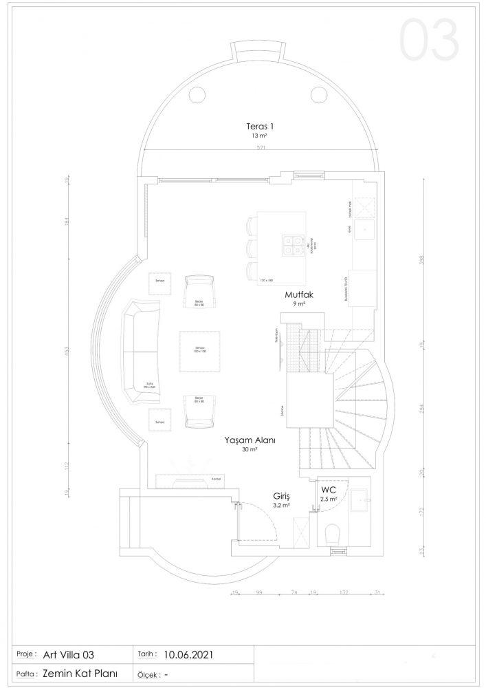 New complex of villas with private pool - Фото 23