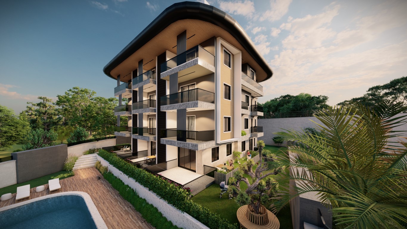 Spacious duplexes in the central area of Alanya - Фото 4