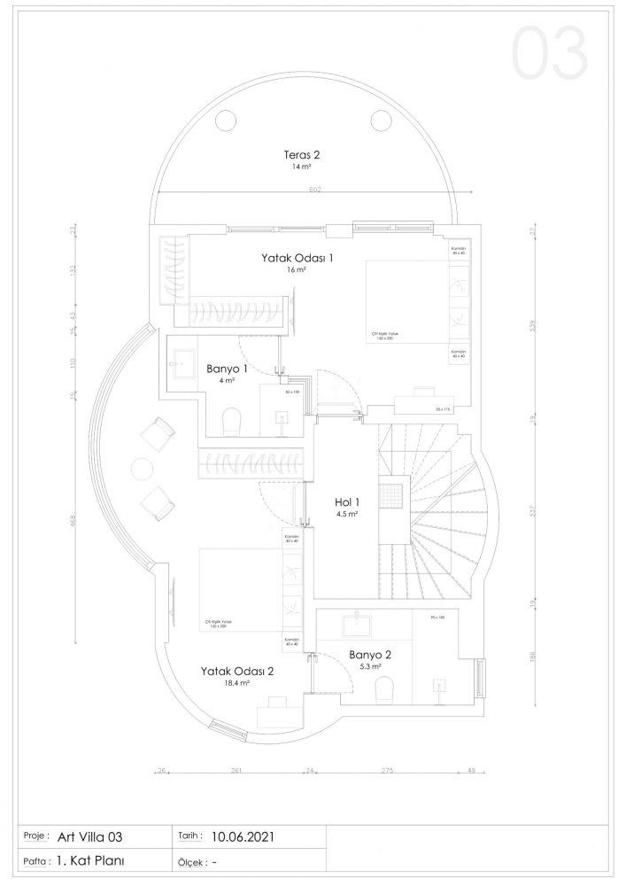 New complex of villas with private pool - Фото 24