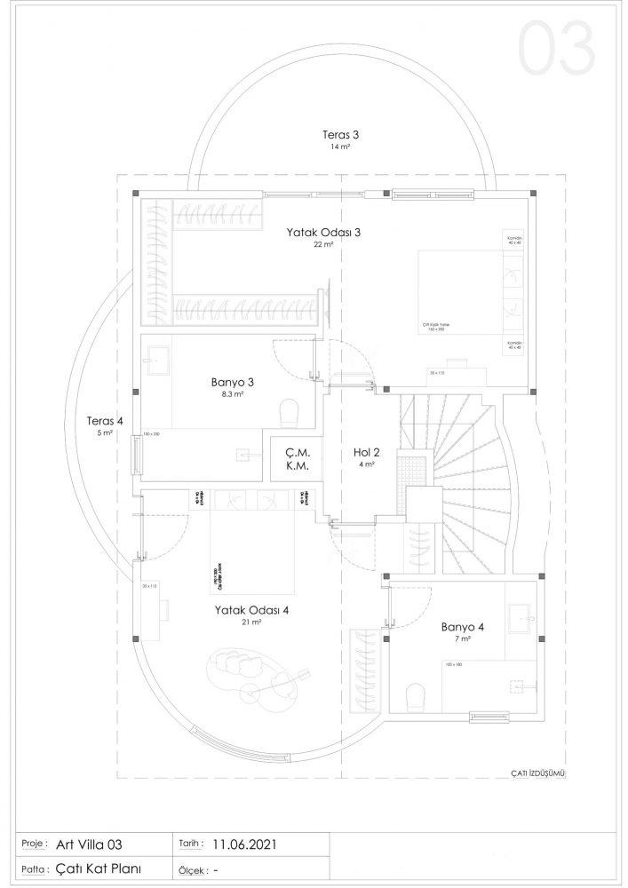 New complex of villas with private pool - Фото 25