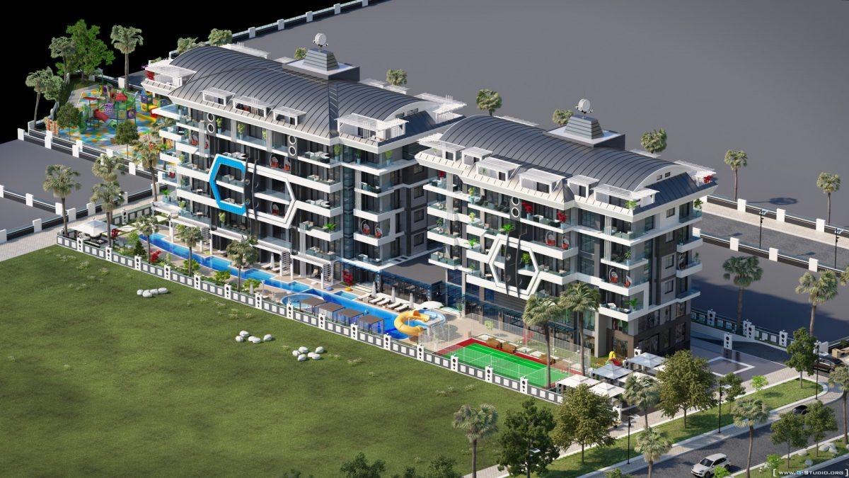 New luxury complex in Kargicak near the sea - Фото 2