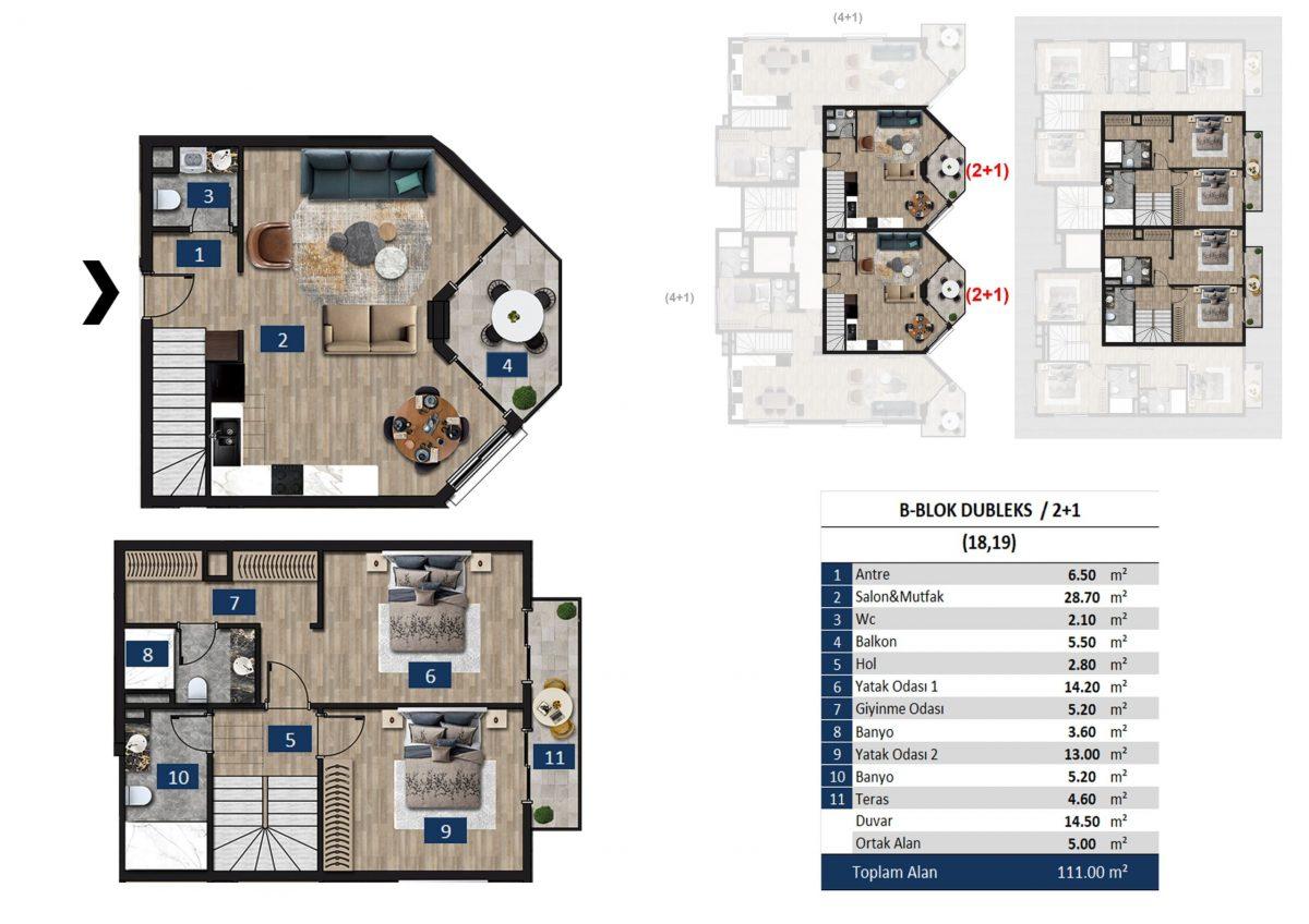 Premium investment project in the center of Alanya - Фото 36