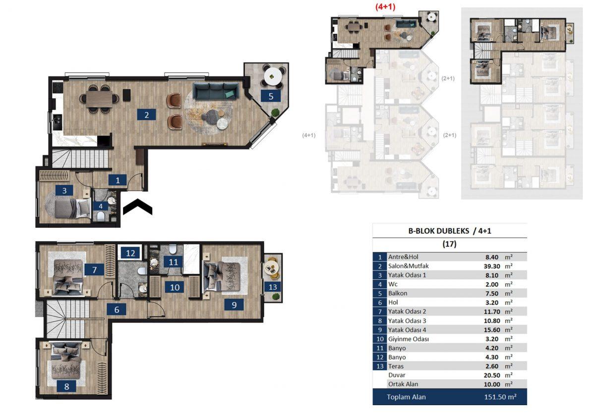 Premium investment project in the center of Alanya - Фото 37