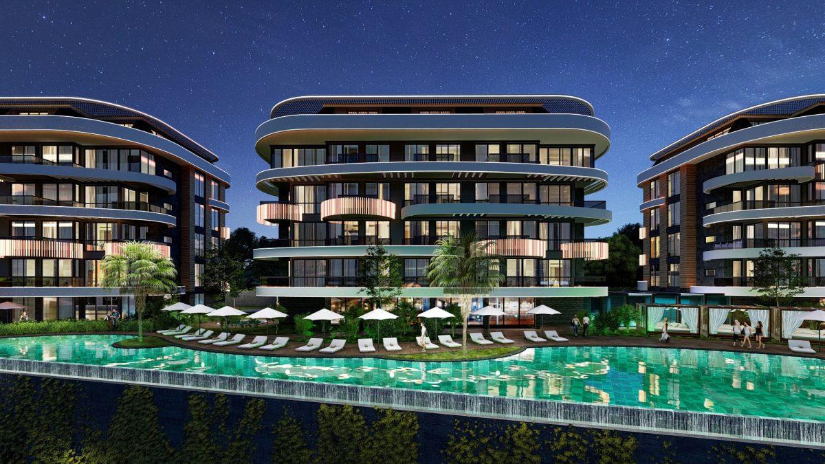 New apartments in a luxury complex in Kestel - Фото 6