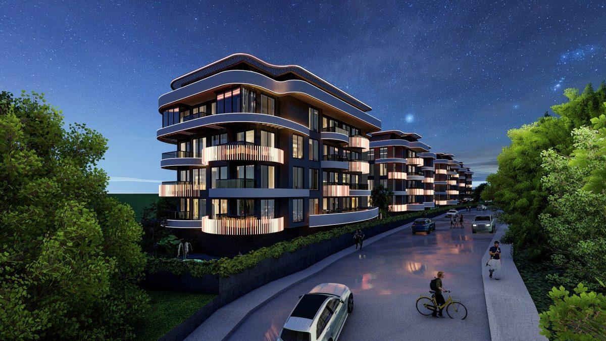 New apartments in a luxury complex in Kestel - Фото 4