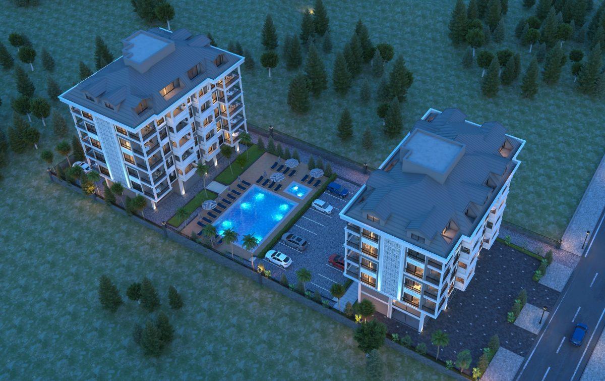 Apartments and penthouses in a new residential complex in Kargicak - Фото 14