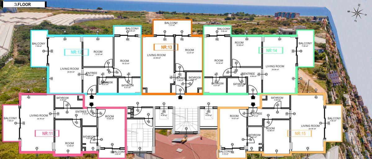 Investment project in Demirtas for families with pets - Фото 58