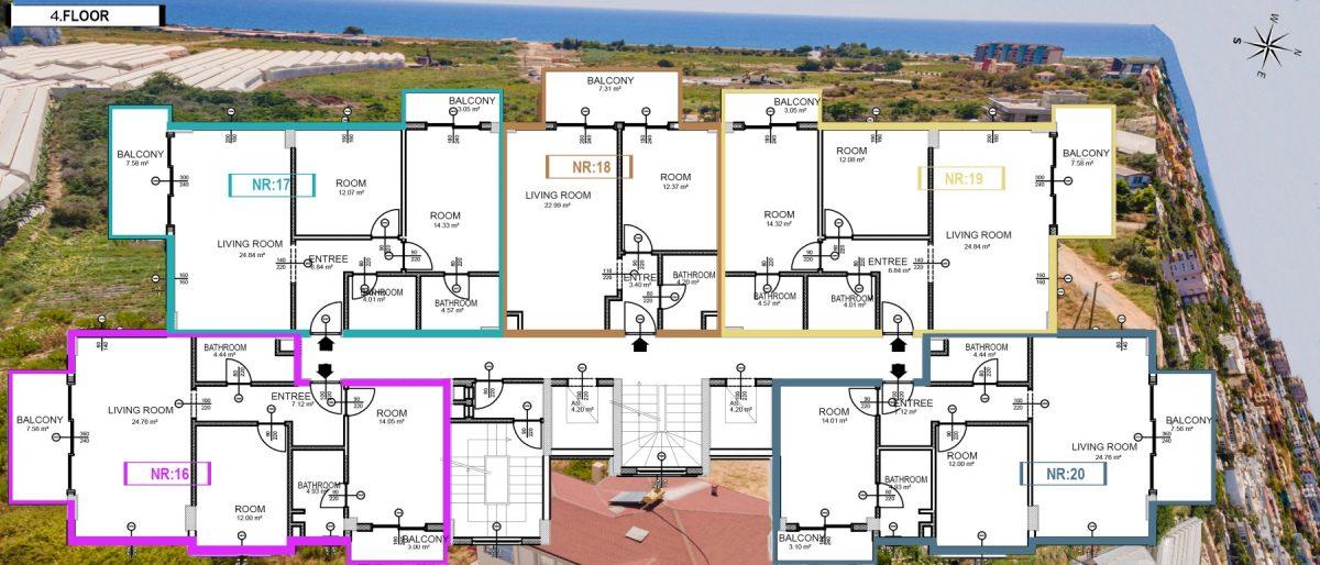 Investment project in Demirtas for families with pets - Фото 64