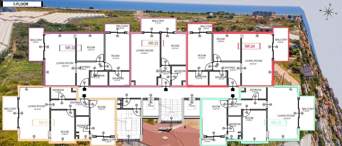 Investment project in Demirtas for families with pets - Фото 70