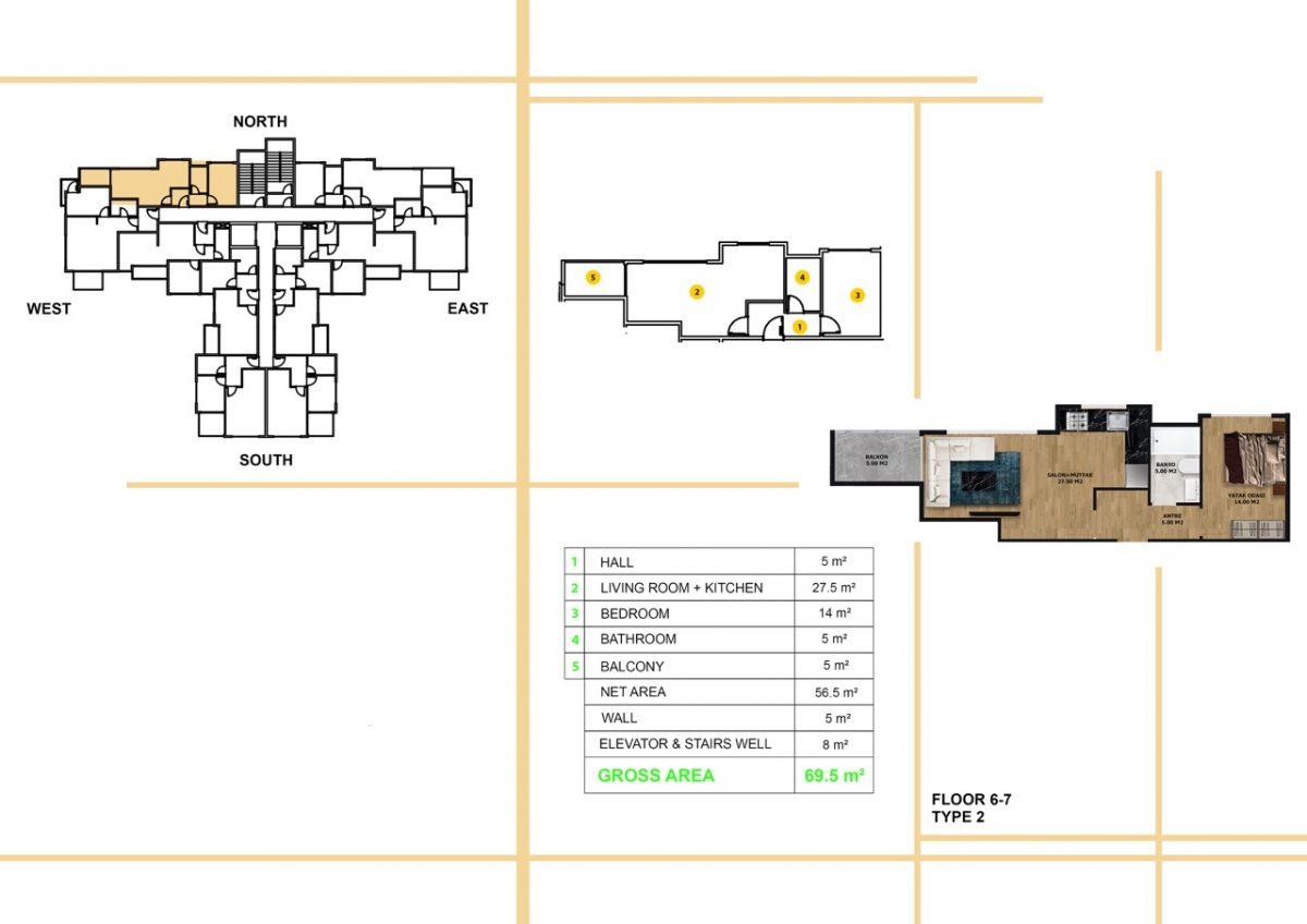 A new investment attractive project in the centre of Alanya  - Фото 14