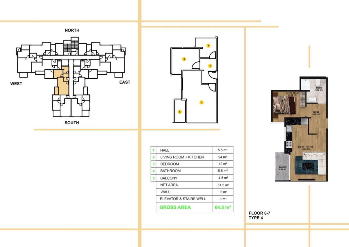 A new investment attractive project in the centre of Alanya  - Фото 16