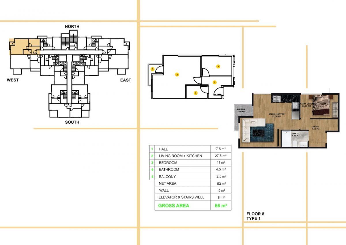 A new investment attractive project in the centre of Alanya  - Фото 18