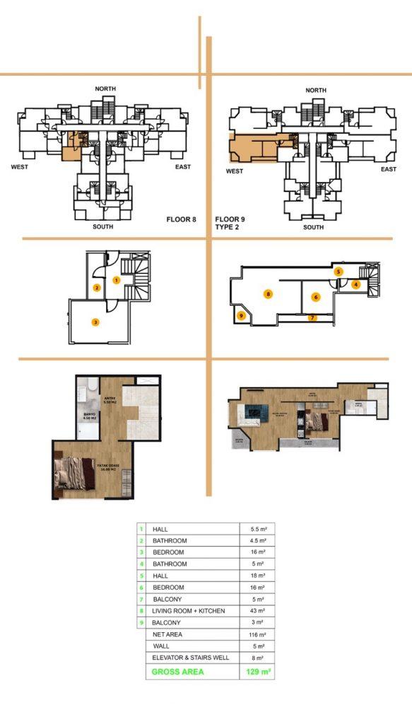 A new investment attractive project in the centre of Alanya  - Фото 22