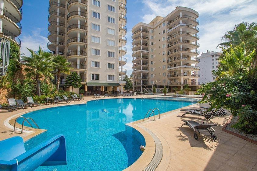 Two-bedroom apartment with panoramic sea and city views in Tosmur, Alanya - Фото 13