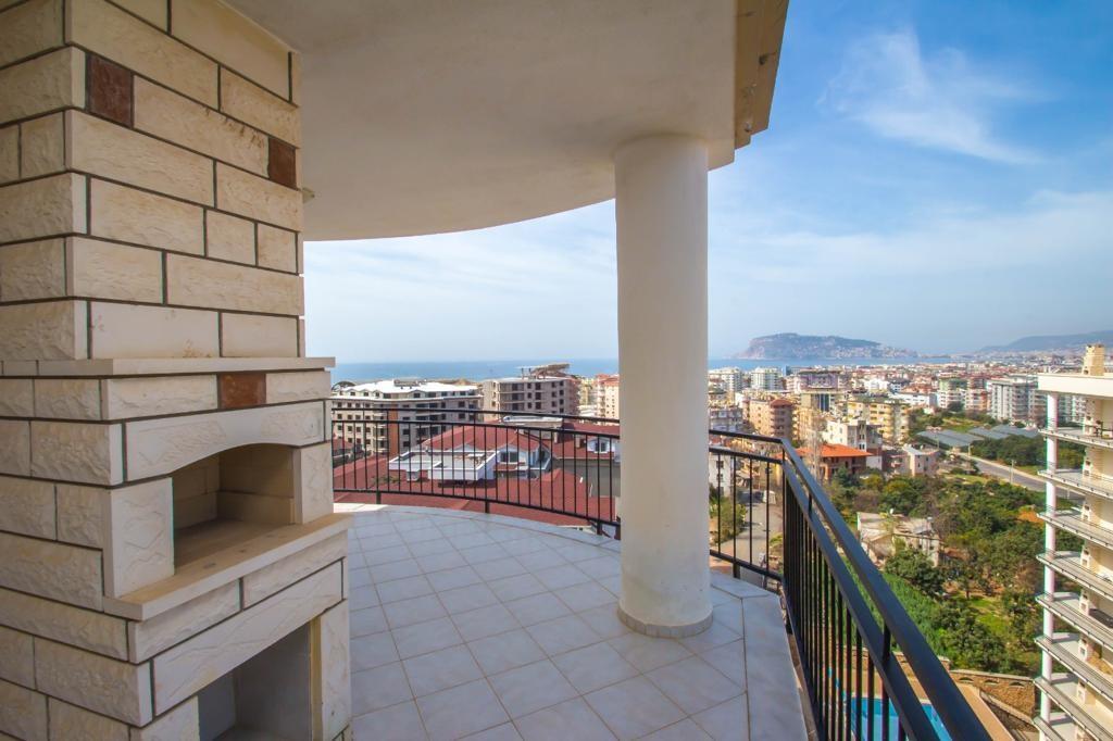 Two-bedroom apartment with panoramic sea and city views in Tosmur, Alanya - Фото 10