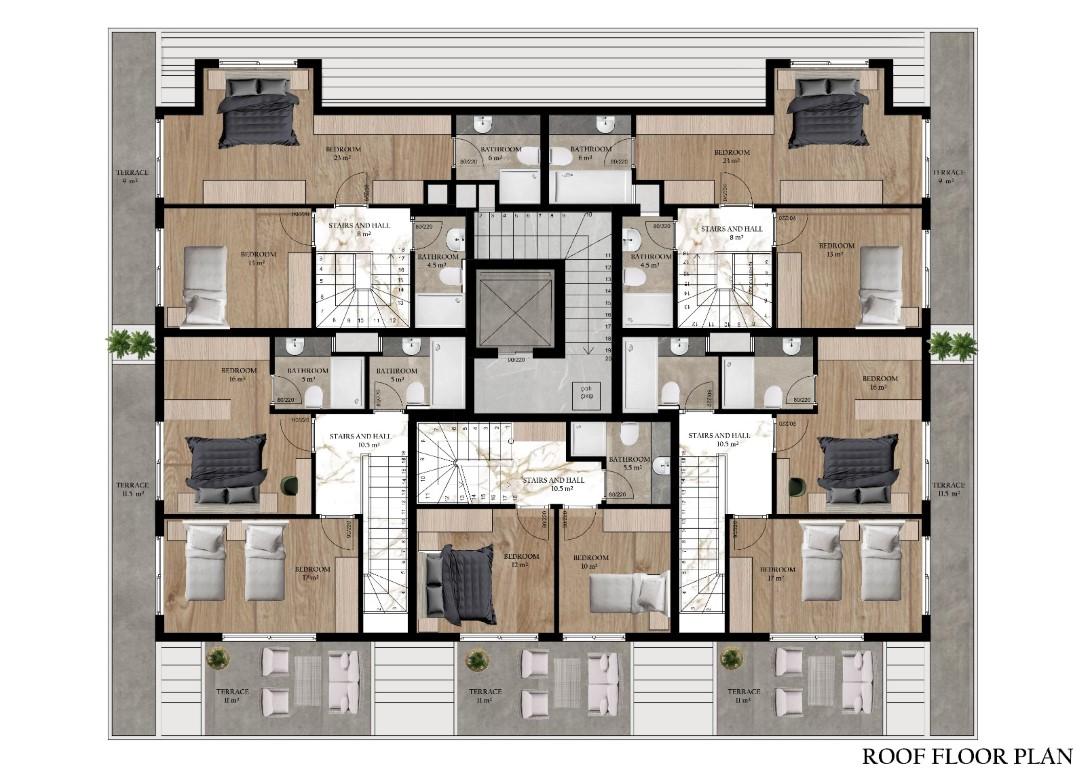 Investment project of a new residential complex in Payallar area, Turkey - Фото 16