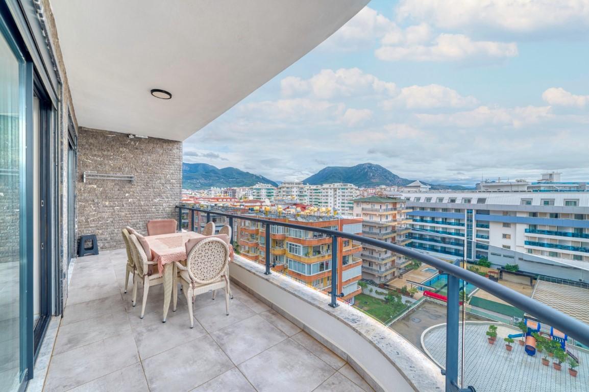 Three-room apartment with sea view in Oba, Alanya - Фото 9