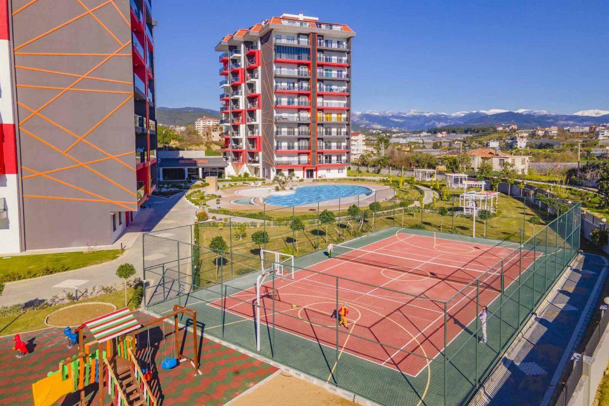 Furnished 1+1 apartments in a new complex in the greenest area of Avsallar, Alanya - Фото 2