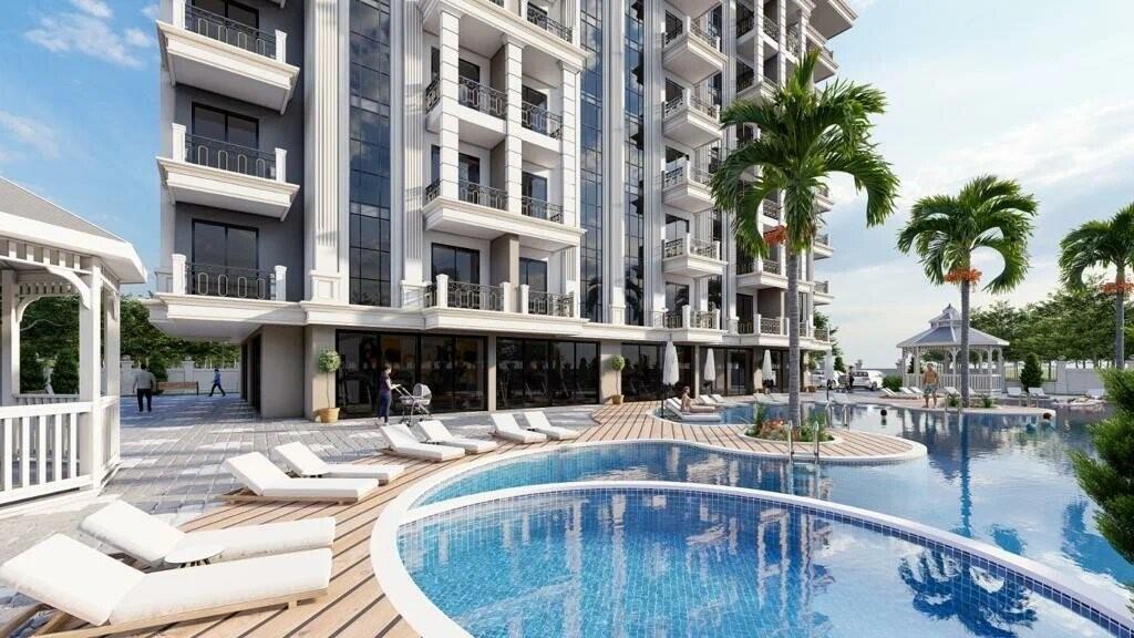 Cozy apartment in a residential complex at the final stage of construction in Avsallar, Alanya - Фото 4