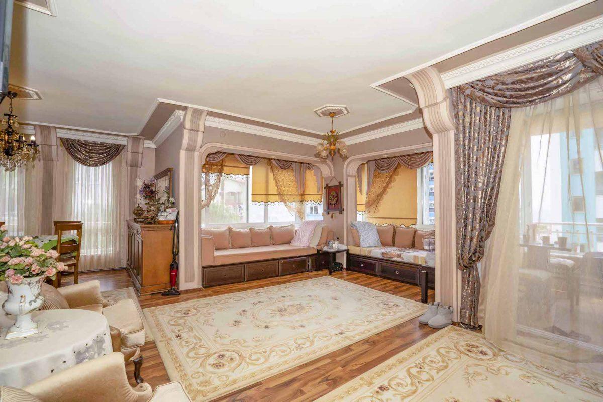 Luxurious furnished 4 + 1 apartment in the center of Alanya - Фото 9