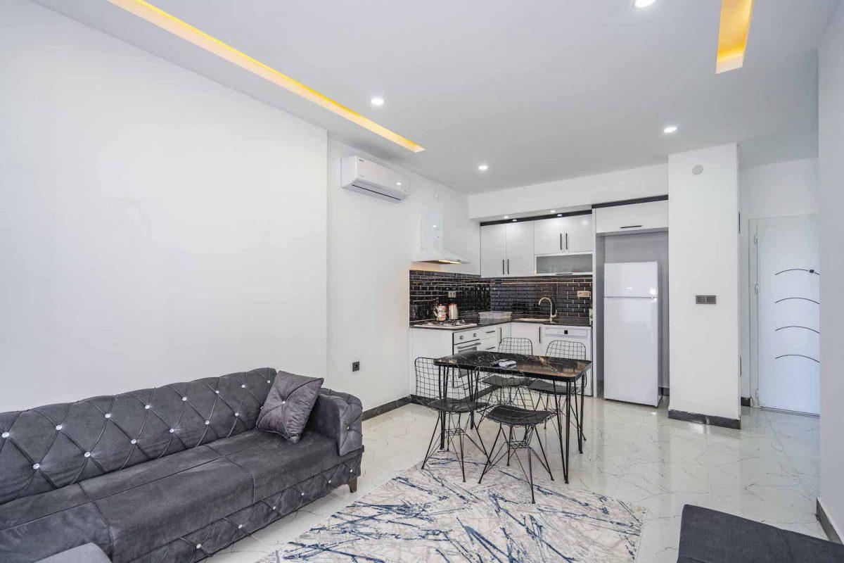 Furnished 1+1 apartments in a new complex in the greenest area of Avsallar, Alanya - Фото 18