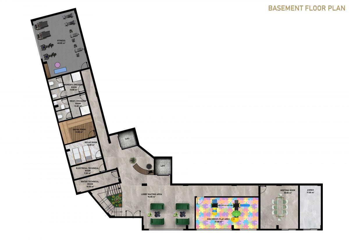 Residential complex with convenient layouts in Gazipasa - Фото 36