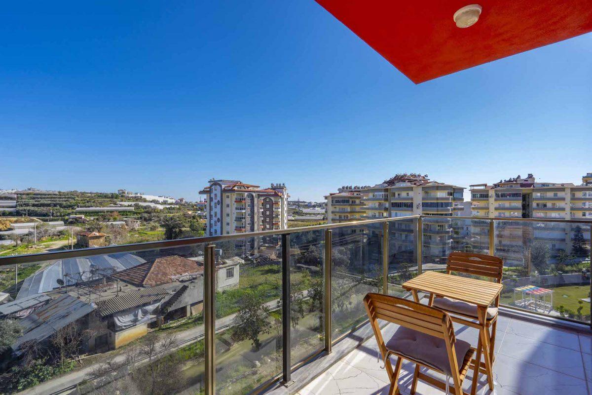 Furnished 1+1 apartments in a new complex in the greenest area of Avsallar, Alanya - Фото 24