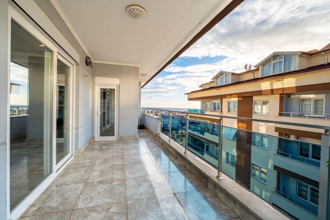 4 + 1 Penthouse with sea view in Cikcilli, Alanya - Фото 21