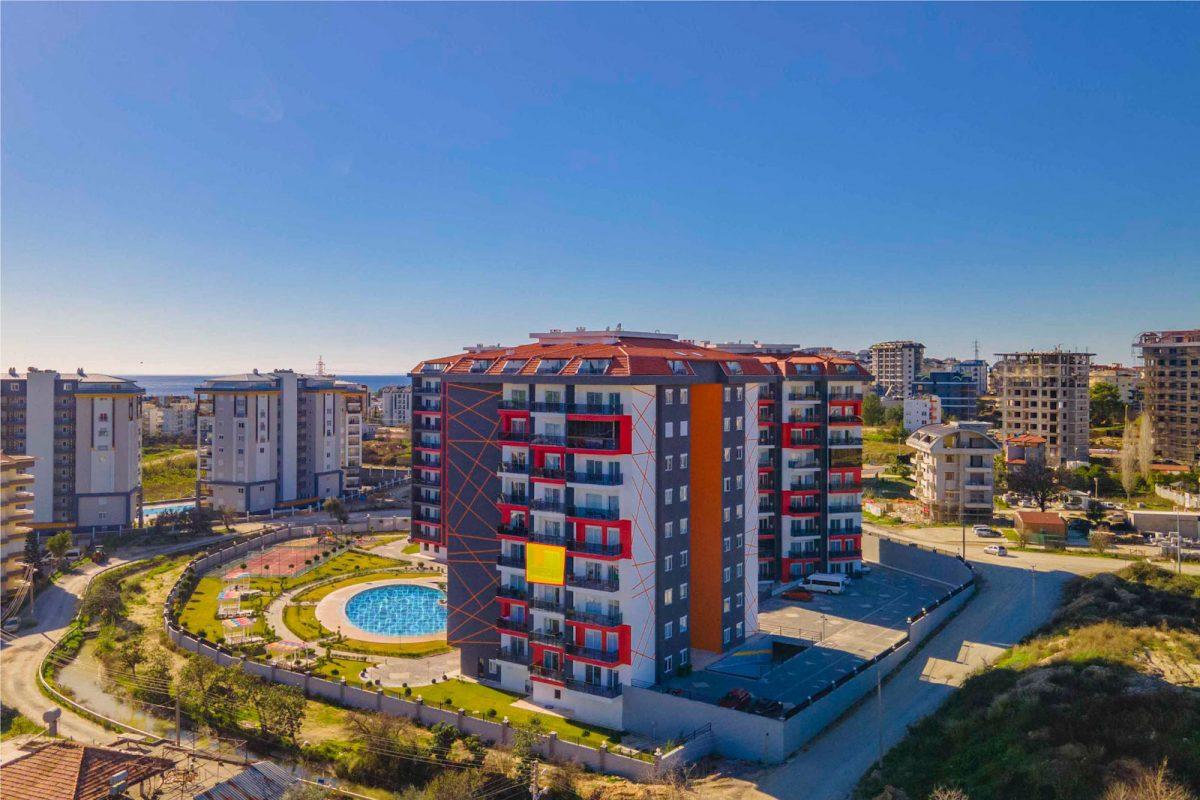 Furnished 1+1 apartments in a new complex in the greenest area of Avsallar, Alanya - Фото 4