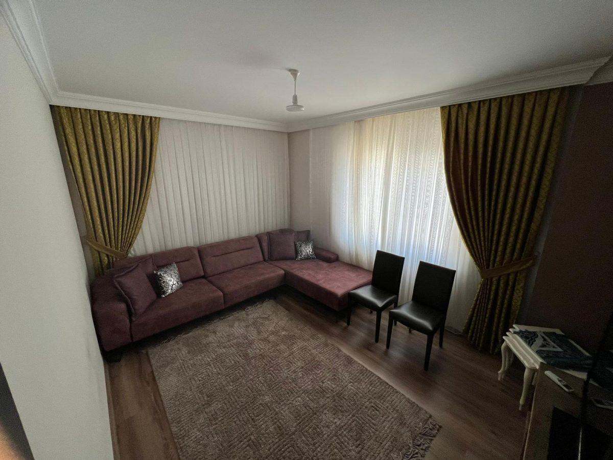 Spacious apartment with a separate kitchen and glazed terraces in the center of Alanya - Фото 9