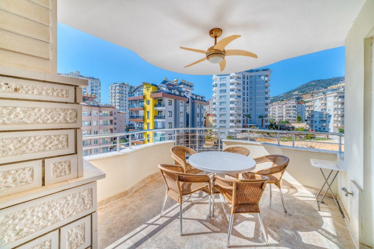 Furnished 110 m2 two-bedroom apartment in Cikcilli, Alanya - Фото 16