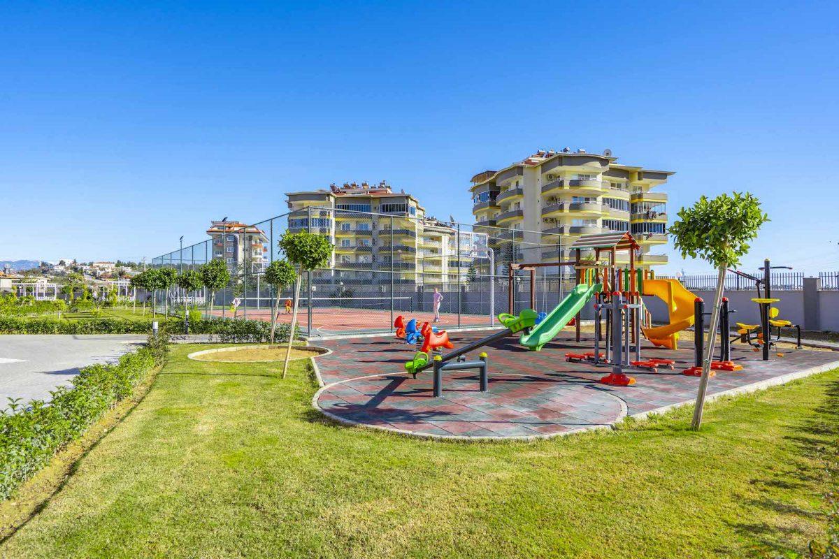 Furnished 1+1 apartments in a new complex in the greenest area of Avsallar, Alanya - Фото 6