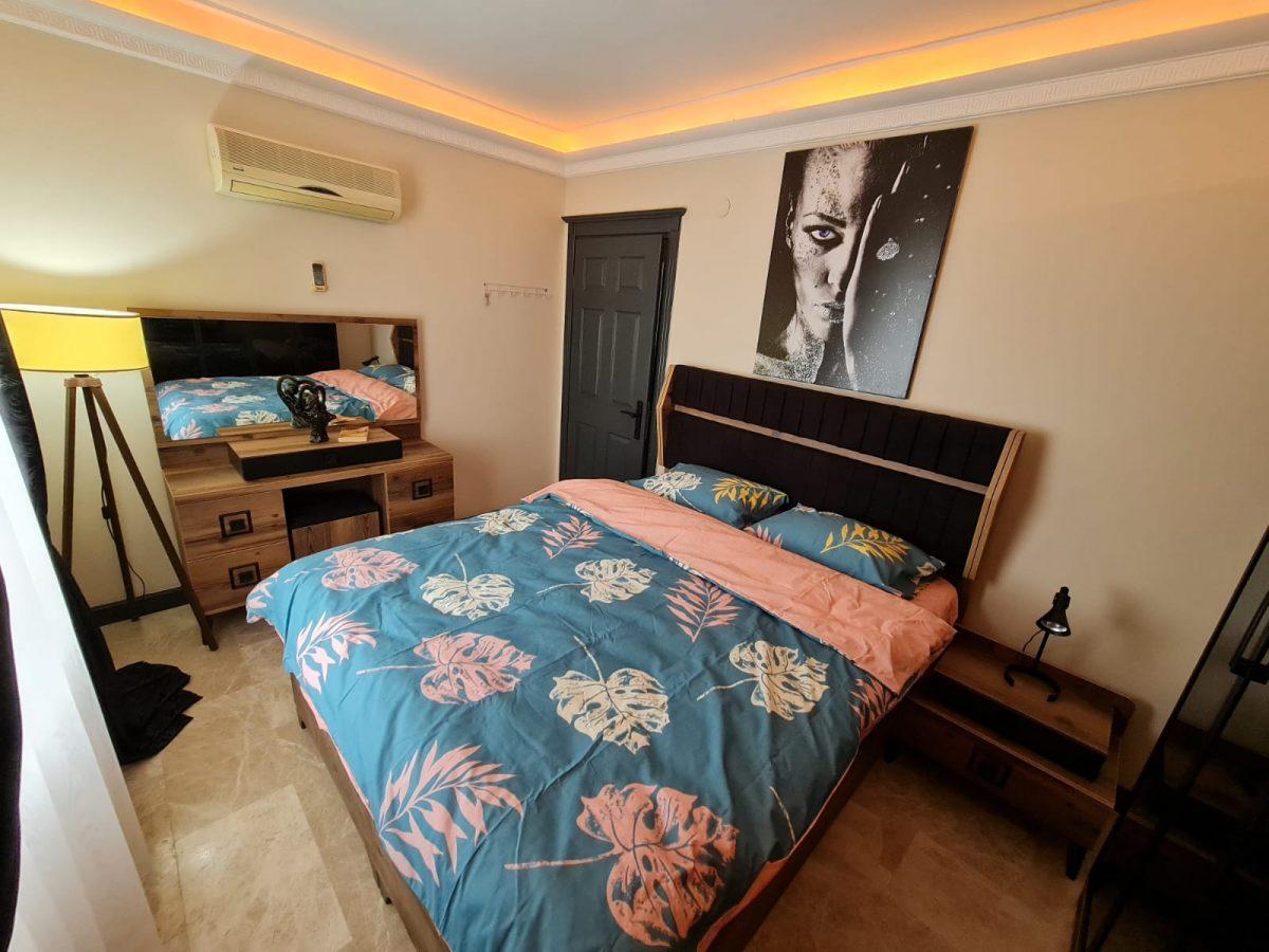 Furnished penthouse 4 + 1 with three terraces in Cikcilli, Alanya - Фото 24