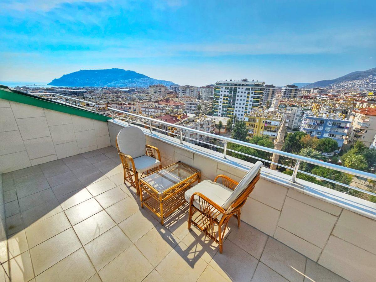 Duplex in the center of Alanya with 3 + 1 layout - Фото 11