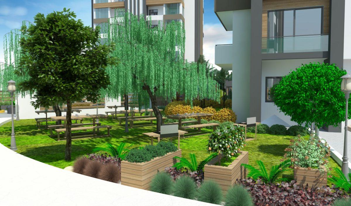 Design of a modern residential complex with spacious layouts in Mersin - Фото 14