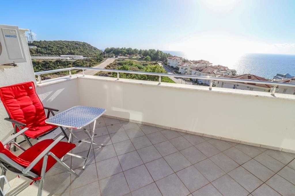 3+1 Penthouse with direct sea view in Konakli, Alanya - Фото 21