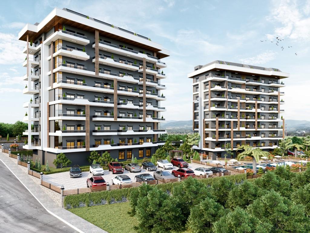 New residential complex with mountain view and modern infrastructure in Alanya (Pyjallar) - Фото 1