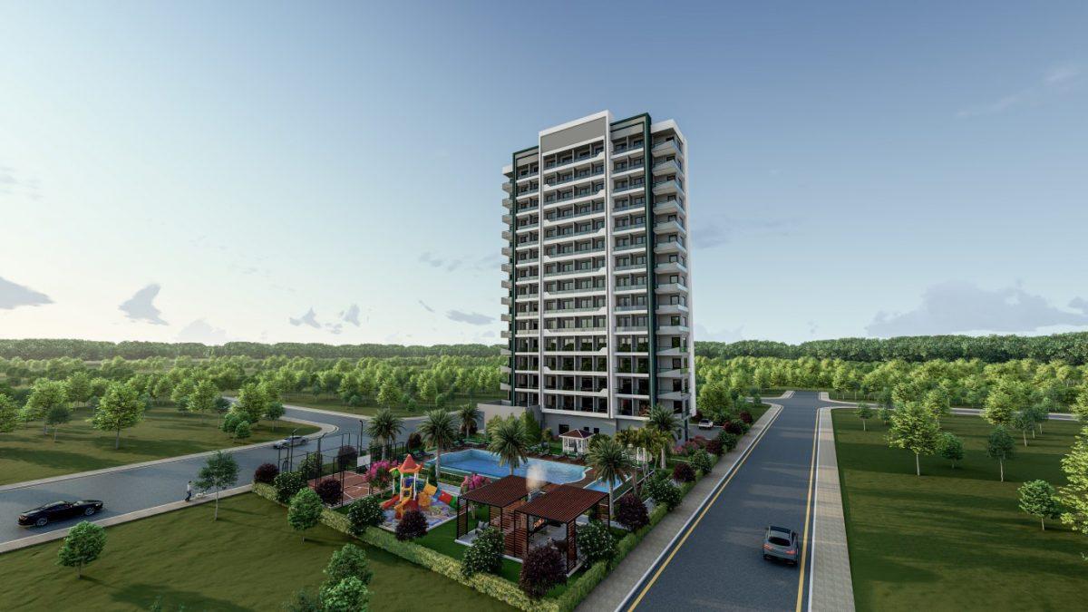 Residential complex with 1 + 1 apartments layouts  in Mersin - Фото 10