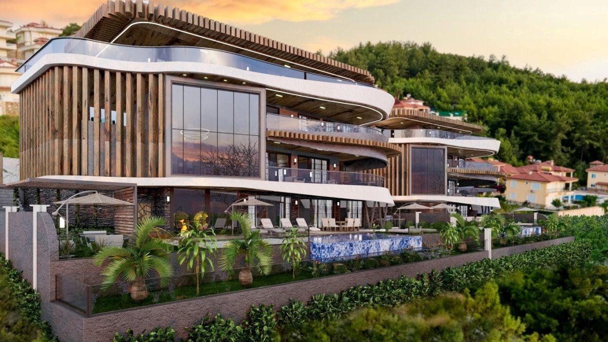 Project of luxury villas in the Kargyjak area with infrastructure with the possibility of obtaining Turkish citizenship - Фото 2