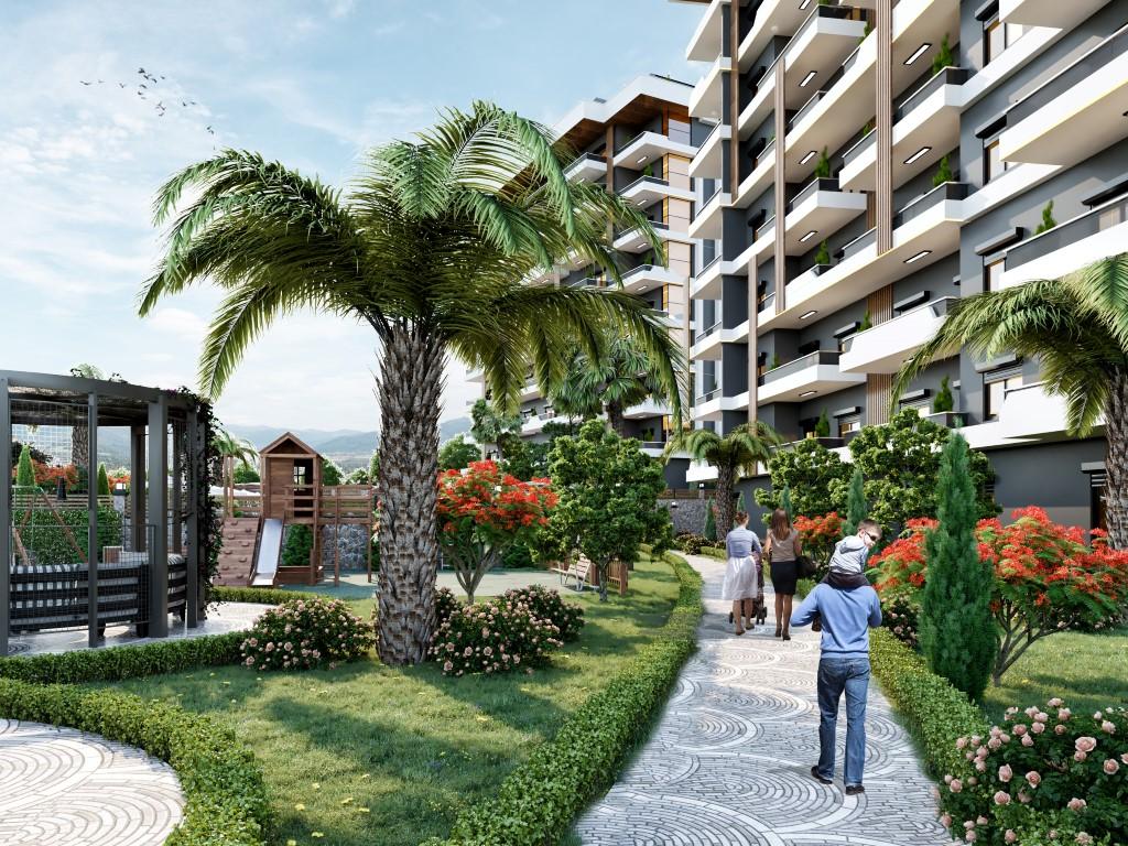 New residential complex with mountain view and modern infrastructure in Alanya (Pyjallar) - Фото 3