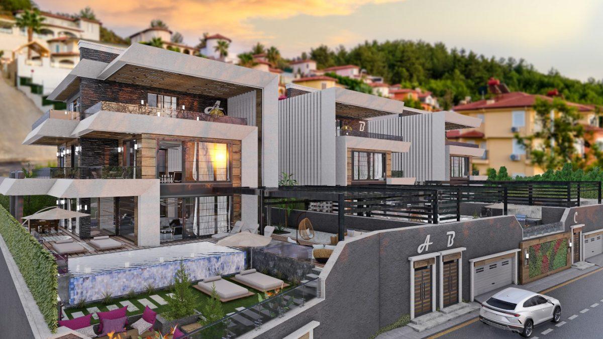 Project of new luxury villas with private pool in Kargyjak area - Foto 8