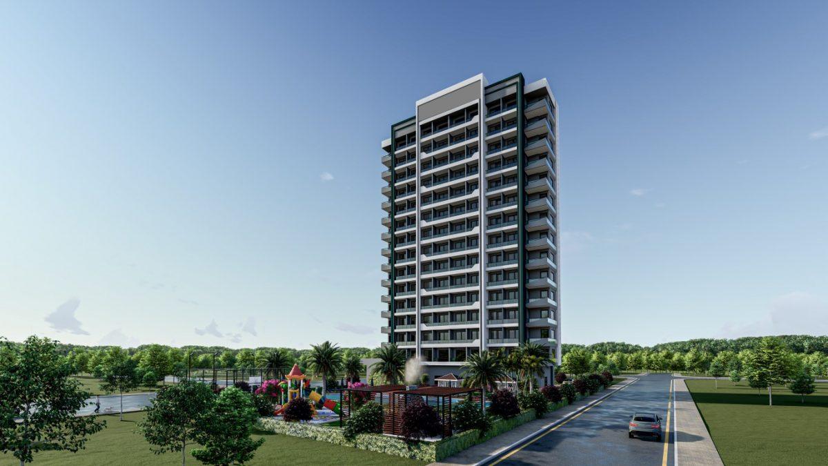 Residential complex with 1 + 1 apartments layouts  in Mersin - Фото 6