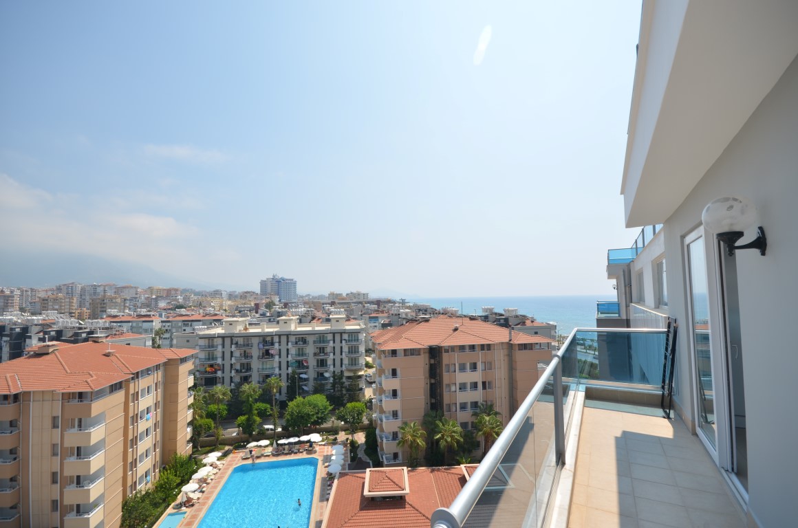 Sea view penthouse in 50 meters from the beach in Tosmur - Фото 46