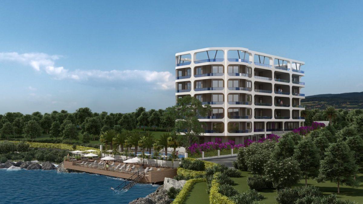 New cozy residential complex on the first coastline in the city of Mersin - Фото 3