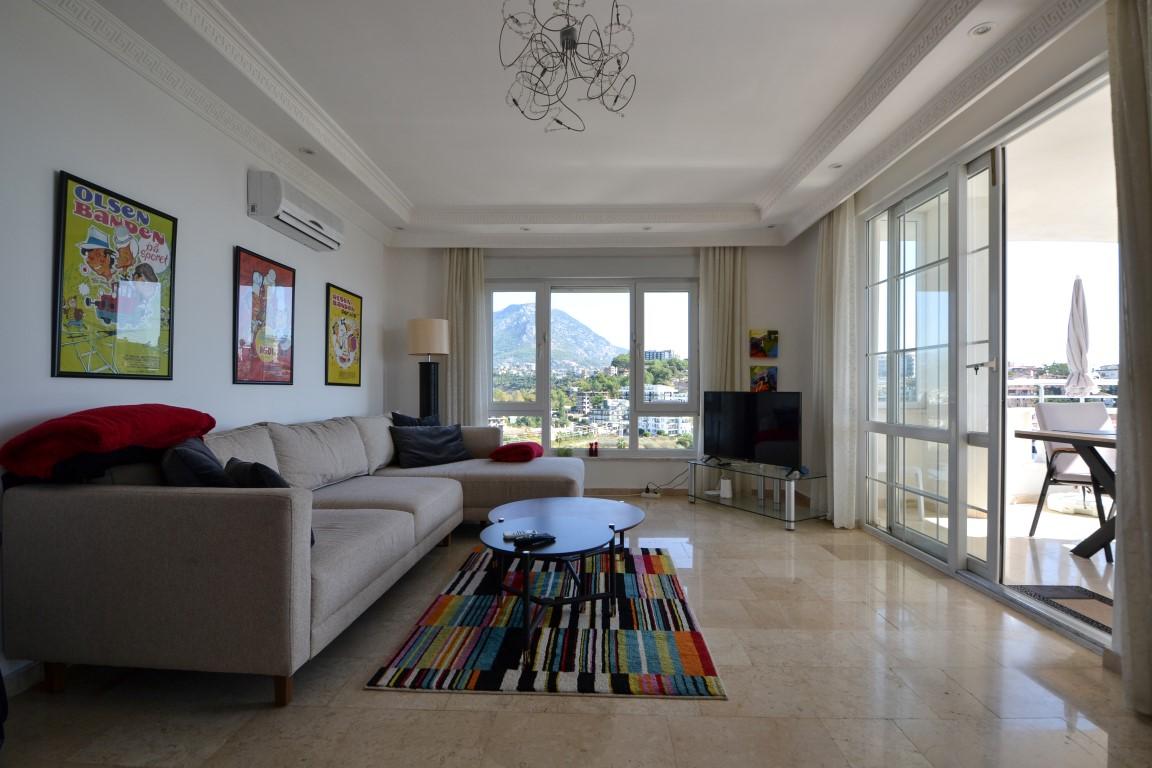 Penthouse 4+1 with panoramic view of the sea and the river Dim, in the center of the Tosmur district, Alanya (furnished) - Фото 8