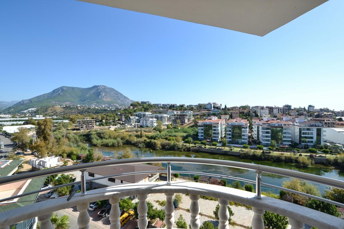 Penthouse 4+1 with panoramic view of the sea and the river Dim, in the center of the Tosmur district, Alanya (furnished) - Фото 21