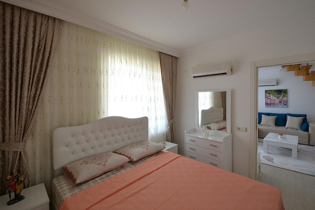 Villa 3+2 with direct sea view and landscaped area in Kargyjak, Alanya - Фото 22